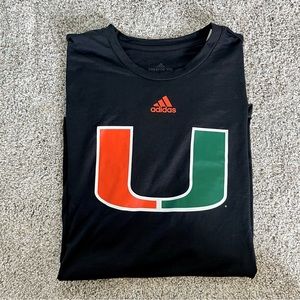 ❌SOLD❌ Miami Hurricanes (University of Miami) logo tee